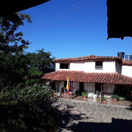 Posada Villa Paula Barichara Buitenkant foto
