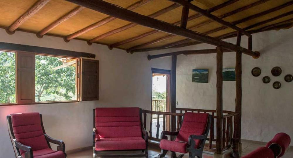Posada Villa Paula Barichara Buitenkant foto