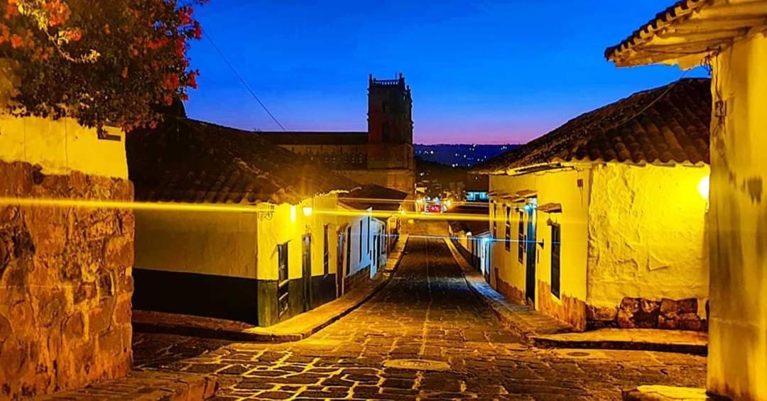 Posada Villa Paula Barichara Buitenkant foto
