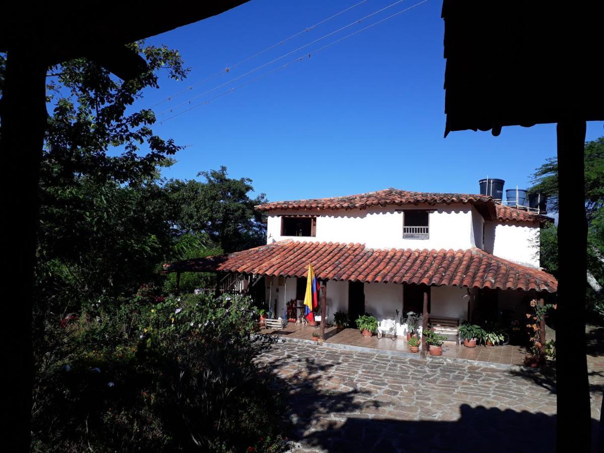 Posada Villa Paula Barichara Buitenkant foto