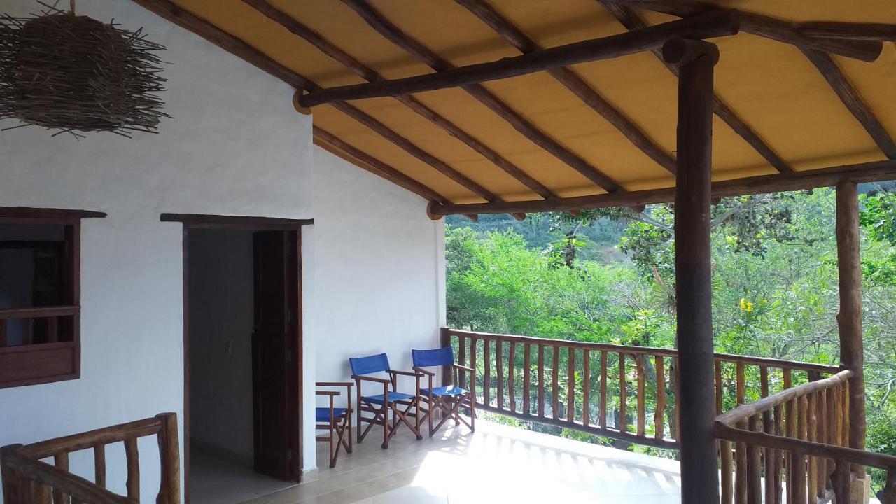 Posada Villa Paula Barichara Buitenkant foto